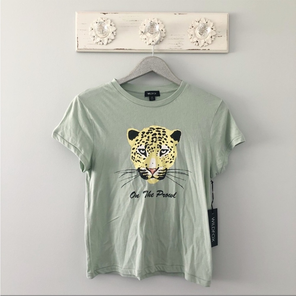 Wildfox Women's On The Prowl Tee Green